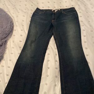 Mossimo denim boot cut jeans. Size 14